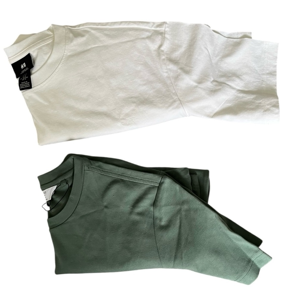 2 MENS TSHIRTS , H&M and PRIMARK, MEDIUM